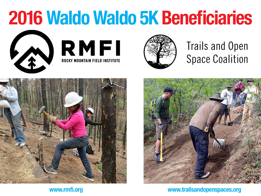 Beneficiaries are Rocky Mountain Field Institute and the Trails and Open Space Coalition